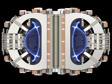 A mid-plane view of the SPARC tokamak 